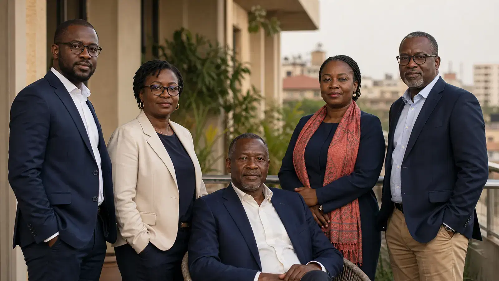 Équipe de consultants TEDSOM à Conakry